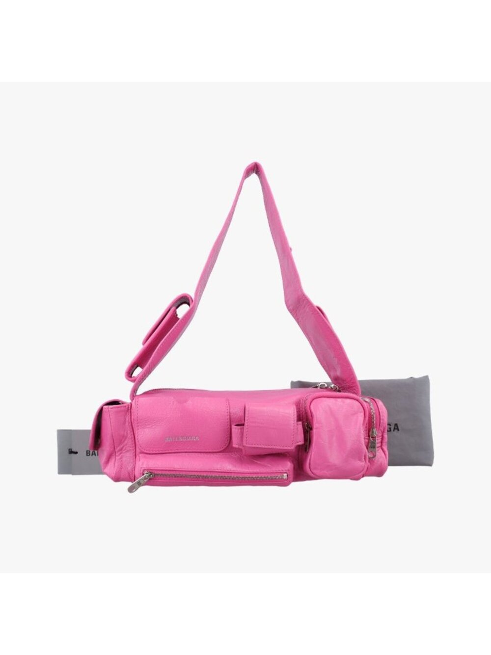 Balenciaga Super Busy XS Sling Bag Pink